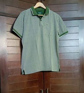 Color Plus Printed Cotton Tailored Fit Men T-Shirt