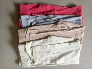 Set of 4 Comfortable Palazzos/Salwars