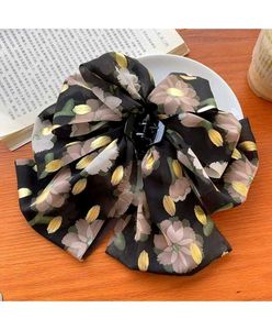 Multilayer Floral &amp;Bow Detailed Hair Clip For Girl