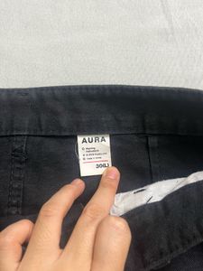 Black Denim Skirt