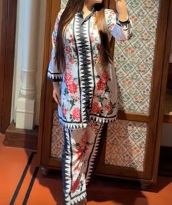 SummerFloral Kurta and Pant Set/ Co-ord set New