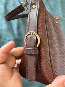 Rocia Brown Hobo Handbag
