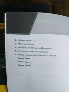 CBSE Class XII Economics Books
