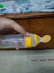 Baby Food Squeeze Bottle Spoon