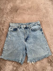 Light Wash Denim jorts
