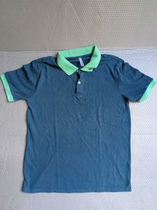 Men's Blue Polo T-Shirt