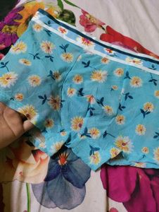 Men's Mesh Floral Print Boxers