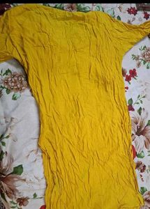 Mustard Yellow Festive Ethnic Co-ord Set