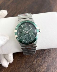 Omega Constellation Green Dial Watch