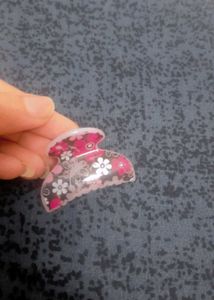 Floral Hair Claw Clip