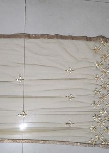 Golden Sheen And Mirror Dupatta