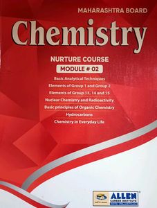 Maharashtra Board Chemistry Nurture Course