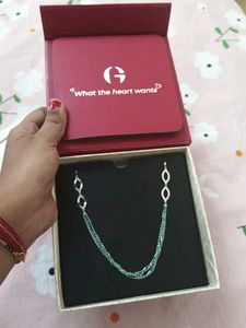 Elegant Silver Turquoise Necklace
