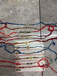 Assorted Rakhi Bracelets for Raksha Bandhan set of