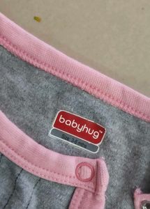 Baby Sleepsuit with Bunny Design