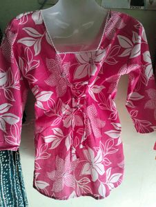 Y2k Back Dori Short Kurti
