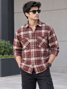 Men's Plaid Flannel Shirt