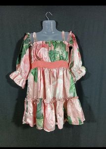Peach Very Cute Dress .