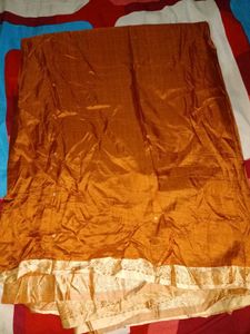Elegant Mustard Saree