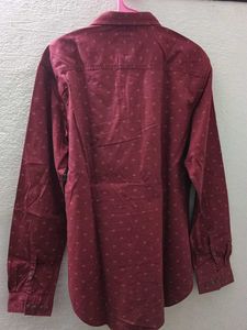 BRICK RED COLOR SHIRT