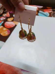 Vibrant Jhumka Earrings