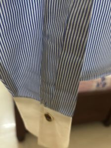 Stylish Striped Cropped Shirt