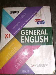Excellent General English Class XI Book