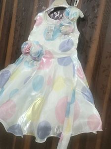 Cute Polka Dot Party Dress