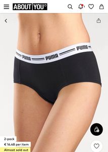 Puma Women's Briefs, BUY1 GET1 free!