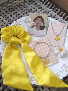 new yellow hair accessories combo