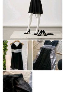 Elegant Black Cocktail Dress