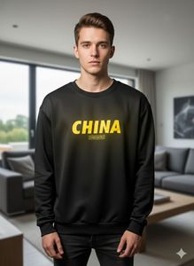 Graphic Print Crewneck Sweatshirt