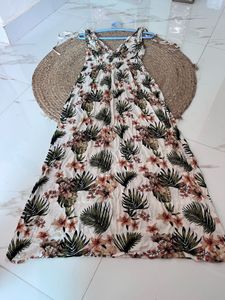 floral one piece dress