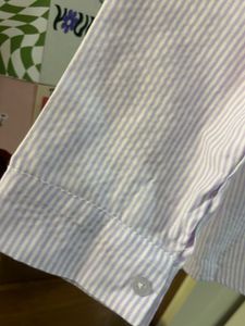 Striped Button-Down Shirt