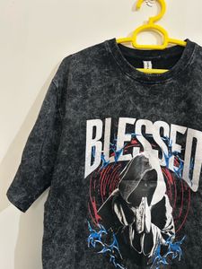 Vintage Graphic T-Shirt "Blessed"