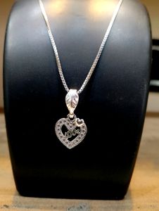 Love Chain Pandent Pure Silver 925