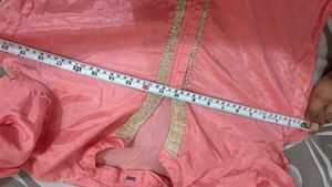 Embroidered Pink Kurta(today sale only)
