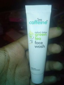 mCaffeine Naked Detox Green Tea Face Wash