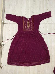 "💃 Elegant Maroon Kurta Set | Ethnic Wear ✨"