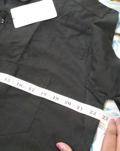Men's Coller Black 🖤 👚 Shirt. XXL