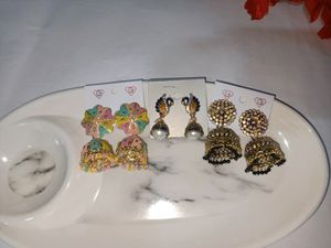Beautiful Earings 3 Combo Set..