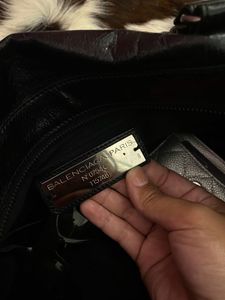 BALENCIAGA TWIG BLACK BAG