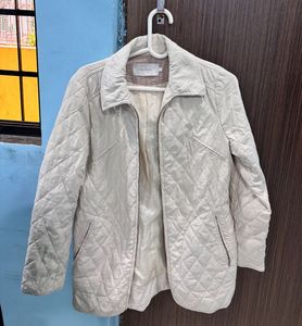 White Lightweight Winter Jacket