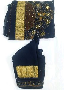 Saree Blouse Eid Offer kardana beads Stylish desig