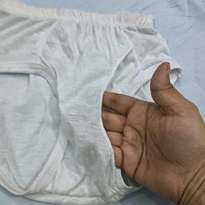 Men's 🤎White Briefs