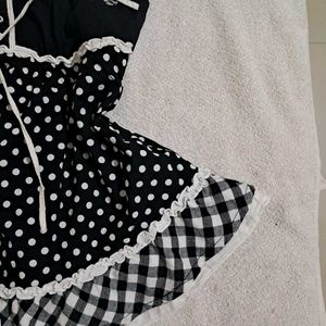 Y2K Vintage Gothic Princess Babydoll Top