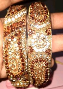 Hyderabadi Diamond Beautiful Bangle Kada Sparkling