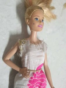 Barbie Doll with Floral Dress