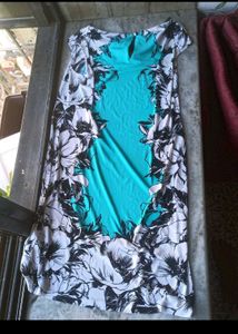 Floral Print A-Line Dress