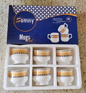 Somny Mugs Set - 6 pcs